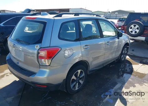 2017 Subaru Forester 2.5I z USA, uszkodzony, nr VIN JF2SJABC5HH436716